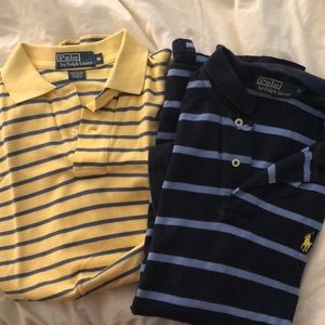 Two polo striped shirts! Two for the price of one
